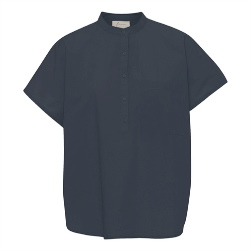FRAU COLOMBO SS TOP INDIA INK BLUE